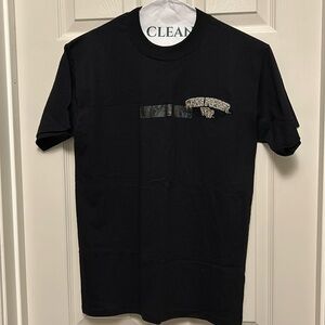Wake Forest University Black Tshirt with WFU name and logo. NWT